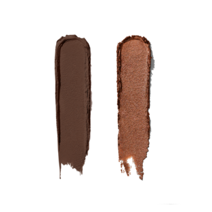 Long-Wear Cream Shadow Stick Duo SS23, MILK CHOCOLATE/MIDNIGHT, 1.6g