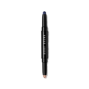 Long-Wear Cream Shadow Stick Duo SS23, SILK/RICH NAVY, 1.6g
