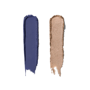 Long-Wear Cream Shadow Stick Duo SS23, SILK/RICH NAVY, 1.6g